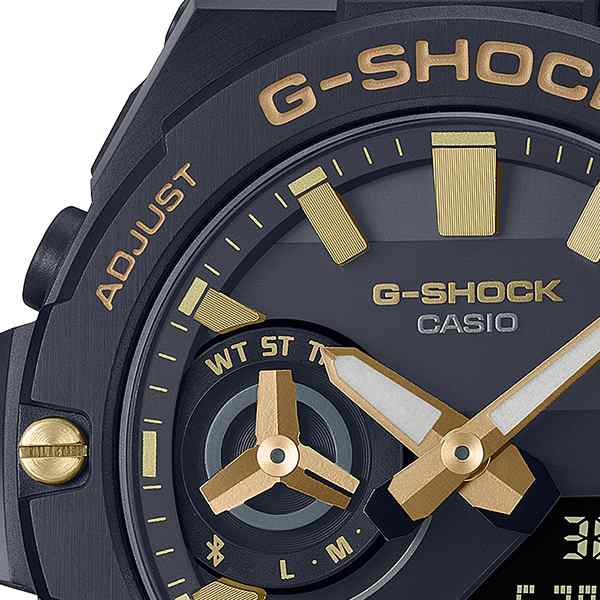 G-SHOCK G-STEEL ゴールド ブラック GST-B500BD-1A9JF メンズ 腕時計 ...