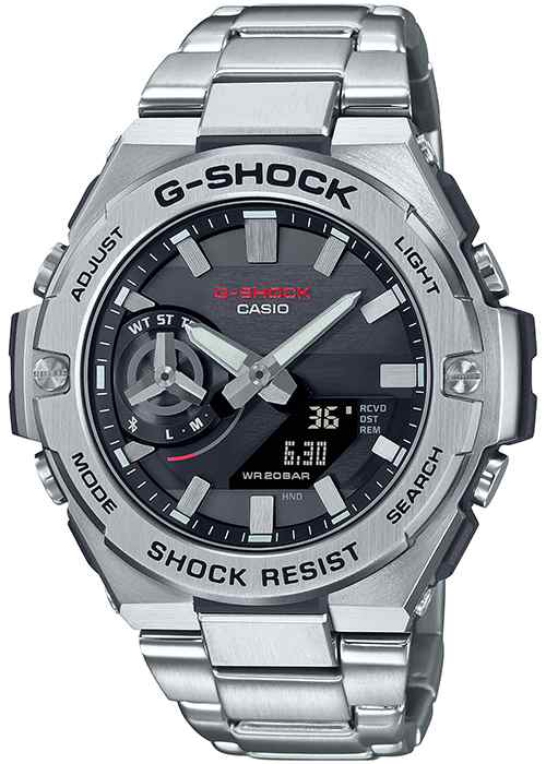 G-SHOCK G-STEEL スリムデザイン GST-B500D-1AJF メンズ 腕時計 ...