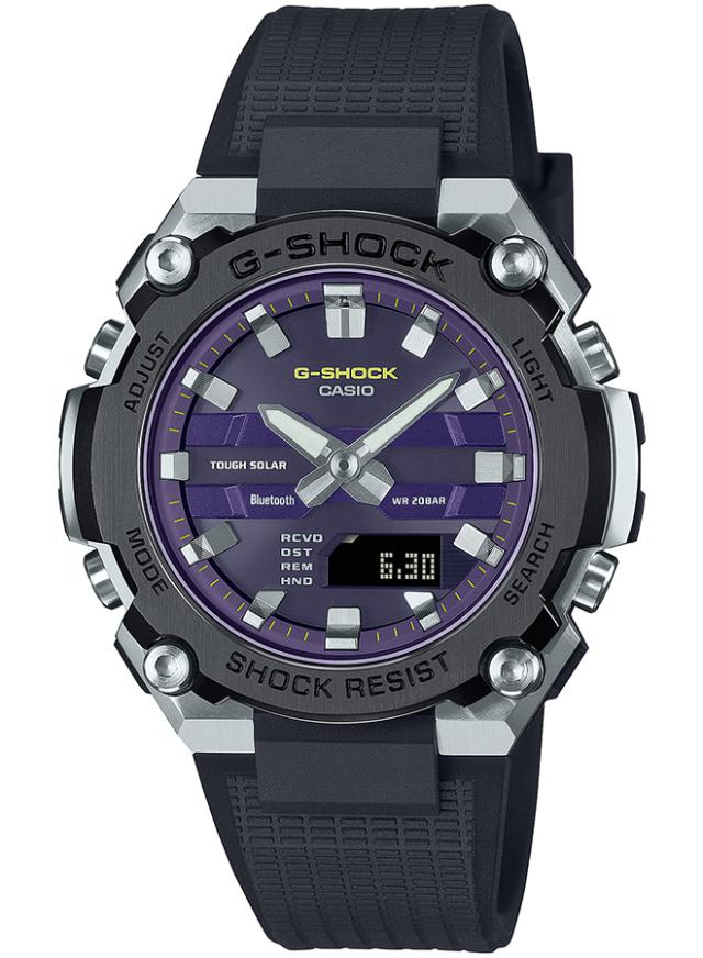 G-SHOCK G-STEEL 小型モデル GST-B600A-1A6JF メンズ 腕時計 ソーラー Bluetooth アナデジ 樹