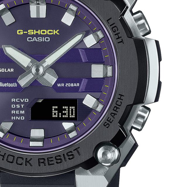 G-SHOCK G-STEEL 小型モデル GST-B600A-1A6JF メンズ 腕時計 ソーラー Bluetooth アナデジ 樹