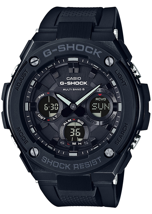 G-SHOCK G-STEEL 電波ソーラー メンズ 腕時計 アナログ デジタル ブラック GST-W100G-1BJF カシオ 国内正規品_1