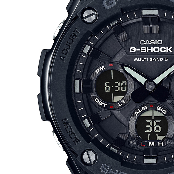 G-SHOCK G-STEEL 電波ソーラー メンズ 腕時計 アナログ デジタル ブラック GST-W100G-1BJF カシオ 国内正規品_3