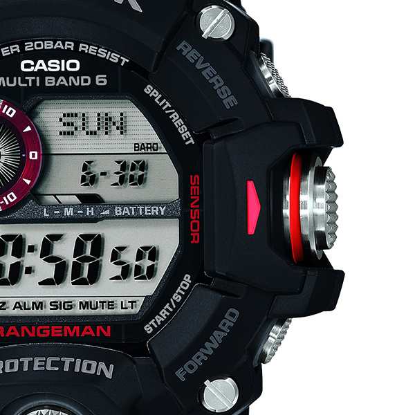 SHOCK Gショック RANGEMAN レンジマン 電波ソーラー デジタル