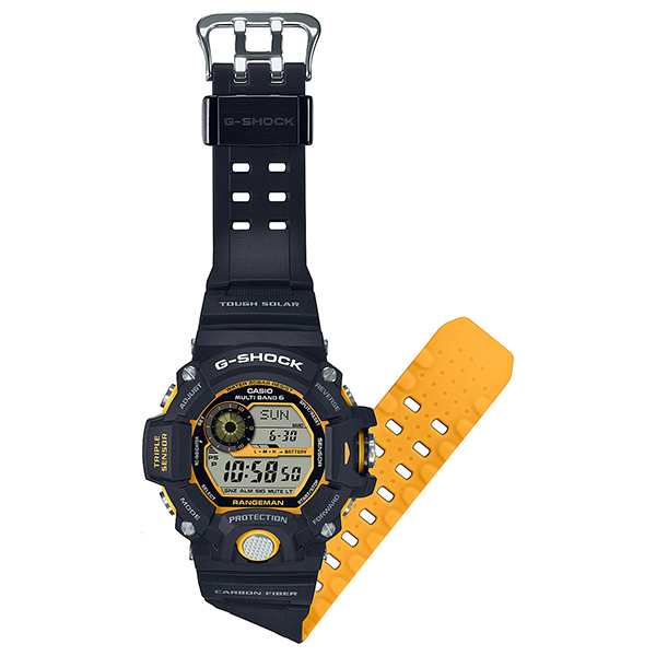 G-SHOCK Gショック レンジマン エマージェンシーカラー GW-9400YJ-1JF メンズ 腕時計 電波ソーラー ブラック イエロー  国内正規品 カシオ｜au PAY マーケット