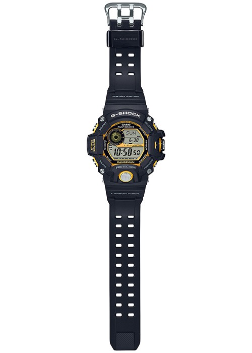 G-SHOCK レンジマン エマージェンシーカラー GW-9400YJ-1JF メンズ 腕時計 電波ソーラー ブラック イエロー 国内正規品  カシオ｜au PAY マーケット