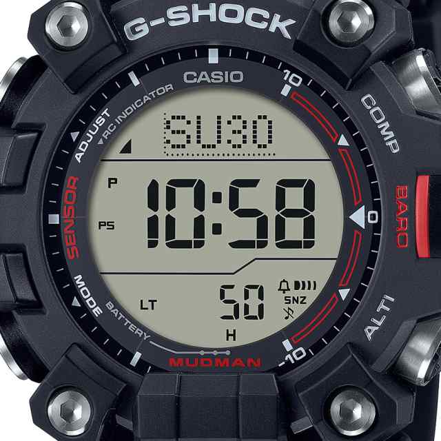 未使用品 G-SHOCK MUDMAN マッドマン GW-9500-3JF 電波ソーラー トリプルセンサー ジーショック - 腕時計、アクセサリー