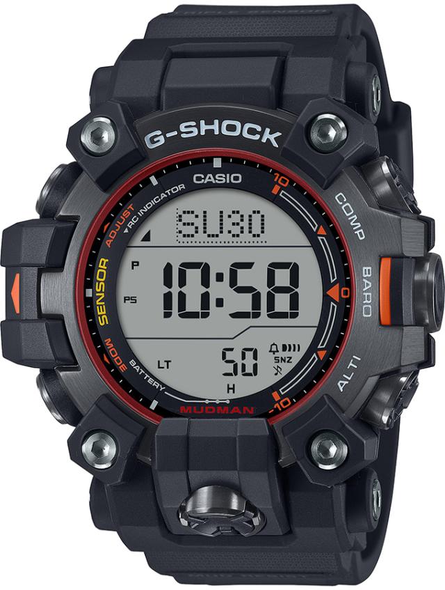 G-SHOCK マッドマン エマージェンシーカラー GW-9500MEC-1JF メンズ 腕時計 電波ソーラー デジタル トリプルセンサー 国内正規品 カシオ_1