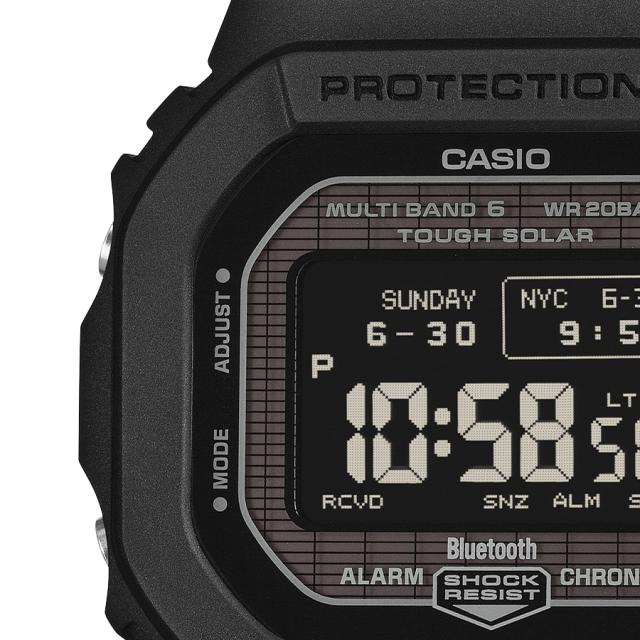 G-SHOCK 5600シリーズ MIP液晶モデル GW-BX5600-1A1JF メンズ 腕時計 電波ソーラー Bluetooth デジタル スクエア 反転液晶 国内正規品 カシオ_3