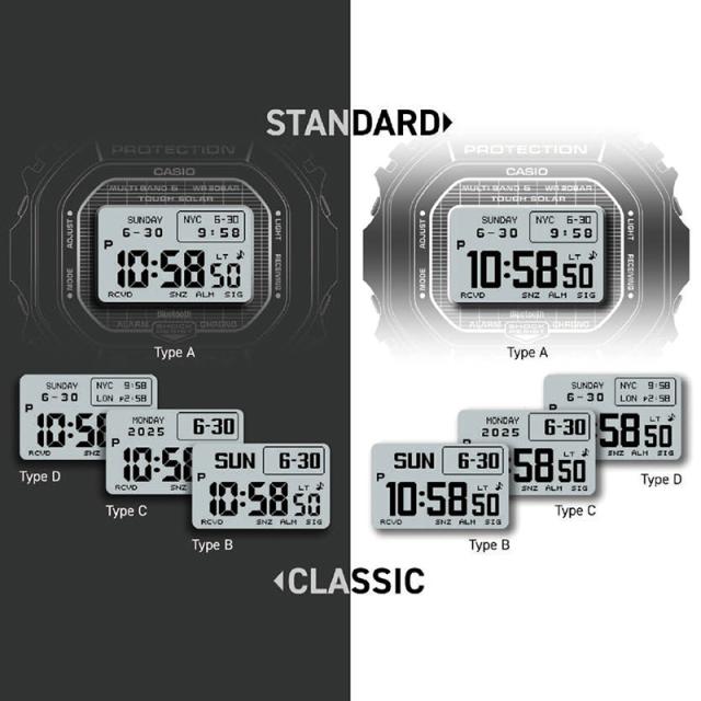 G-SHOCK 5600シリーズ MIP液晶モデル GW-BX5600-1A1JF メンズ 腕時計 電波ソーラー Bluetooth デジタル スクエア 反転液晶 国内正規品 カシオ_10