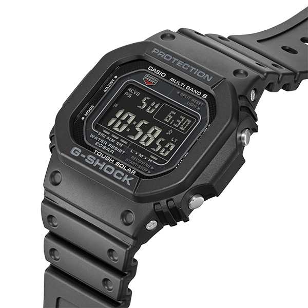 G-SHOCK 5600シリーズ 電波ソーラー メンズ 腕時計 デジタル 樹脂バンド ブラック 反転液晶 GW-M5610U-1BJF 国内正規品  カシオ｜au PAY マーケット