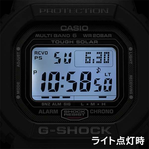 G-SHOCK ジーショック 5600シリーズ 電波ソーラー メンズ 腕時計