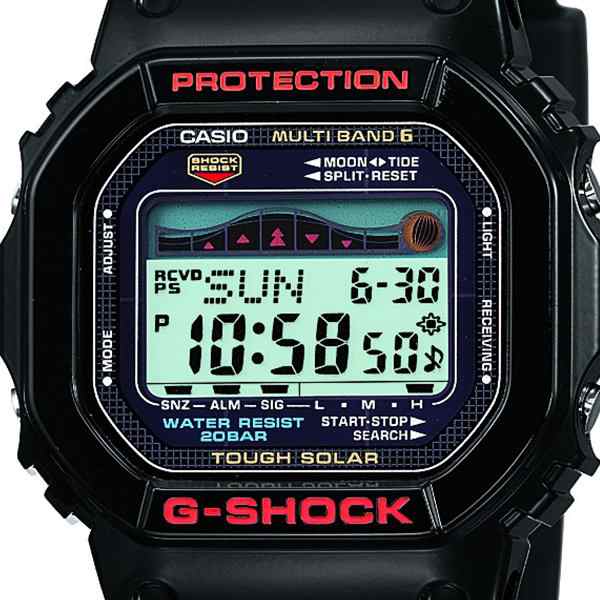 G-SHOCK G-LIDE スクエア 電波ソーラー メンズ 腕時計 デジタル タイド