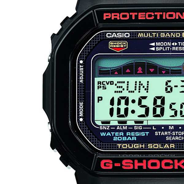 G-SHOCK G-LIDE スクエア 電波ソーラー メンズ 腕時計 デジタル