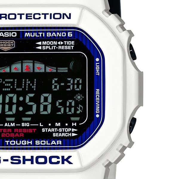 G-SHOCK ジーショック G-LIDE Gライド スクエア 電波ソーラー メンズ 腕時計 デジタル 反転液晶 GWX-5600C-7JF  国内正規品 タイドグラフ ｜au PAY マーケット