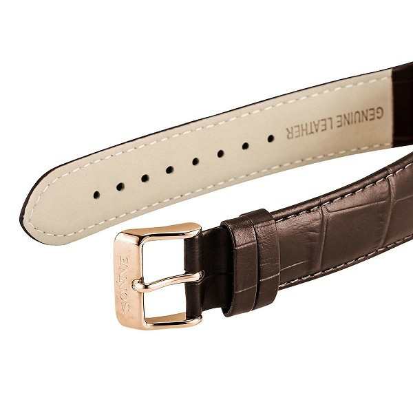 ゾンネハオリ H021シリーズ H021PGBR メンズ 腕時計 手巻き 革ベルト