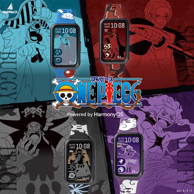 5月29日発売 ギャラック スマートウォッチ ワンピース コラボレーションモデル 新四皇 シャンクス HUC-OP-BD11-S メンズ レディース シリコンバンド グッズ_17