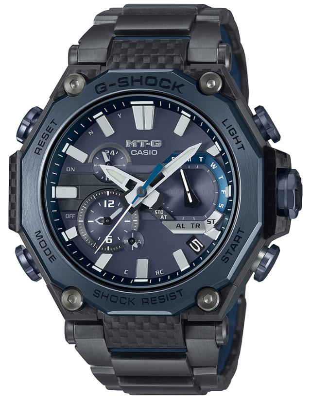 G-SHOCK MT-G カーボン 軽量化モデル MTG-B2000YBD-2AJF メンズ 腕時計 電波ソーラー Bluetooth アナログ 日本製 国内正規品 カシオ