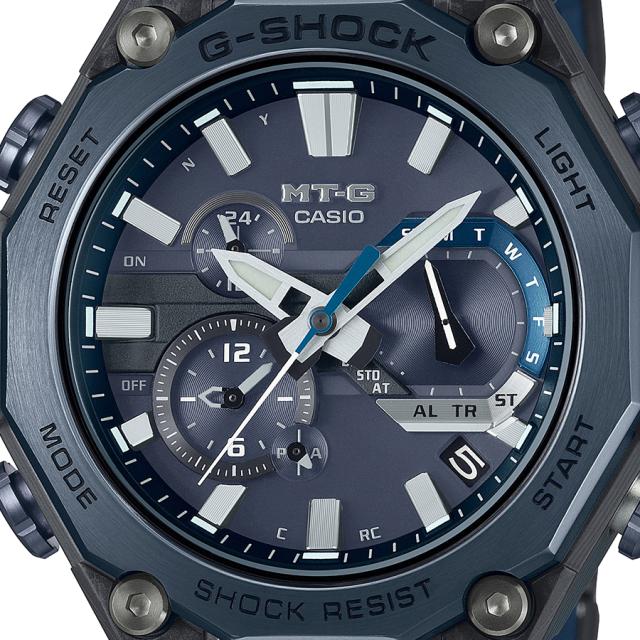 G-SHOCK MT-G カーボン 軽量化モデル MTG-B2000YBD-2AJF メンズ 腕時計 電波ソーラー Bluetooth アナログ 日本製 国内正規品 カシオ