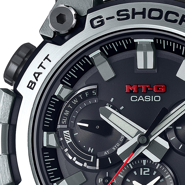 G-SHOCK MT-G MTG-B3000シリーズ MTG-B3000D-1AJF メンズ 腕時計 電波ソーラー Bluetooth アナログ シルバー 日本製 国内正規品 カシオ_3
