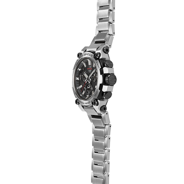 G-SHOCK MT-G MTG-B3000シリーズ MTG-B3000D-1AJF メンズ 腕時計 電波ソーラー Bluetooth アナログ シルバー 日本製 国内正規品 カシオ_5