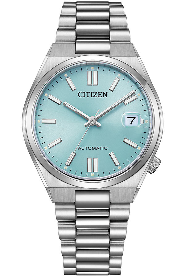シチズンコレクション TSUYOSA Collection ツヨサ 37mm アイスブルー NJ0200-50L メンズ 腕時計 メカニカル 機械式 自動巻き 3針 日付_1