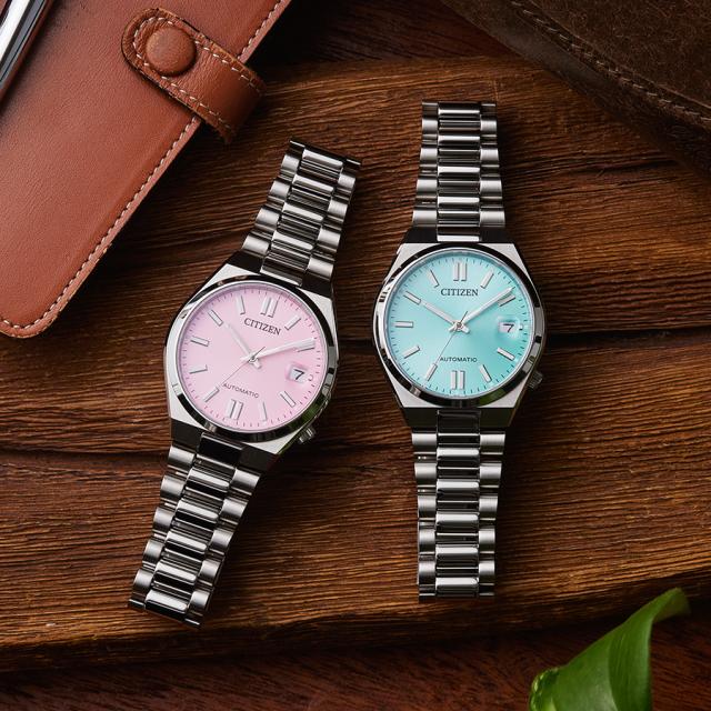 シチズンコレクション TSUYOSA Collection ツヨサ 37mm アイスブルー NJ0200-50L メンズ 腕時計 メカニカル 機械式 自動巻き 3針 日付_12