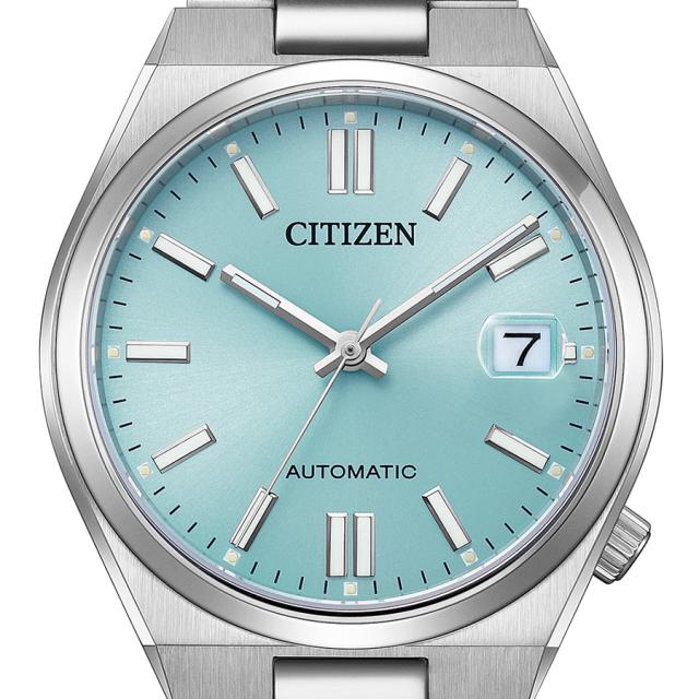 シチズンコレクション TSUYOSA Collection ツヨサ 37mm アイスブルー NJ0200-50L メンズ 腕時計 メカニカル 機械式 自動巻き 3針 日付_2
