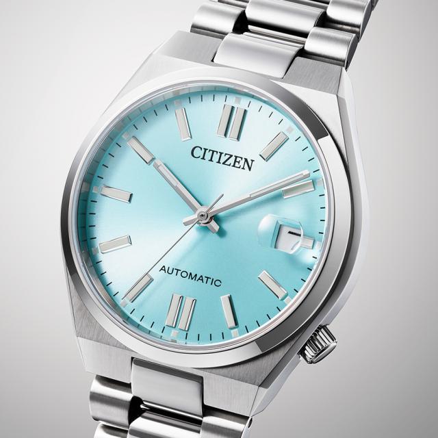 シチズンコレクション TSUYOSA Collection ツヨサ 37mm アイスブルー NJ0200-50L メンズ 腕時計 メカニカル 機械式 自動巻き 3針 日付_8