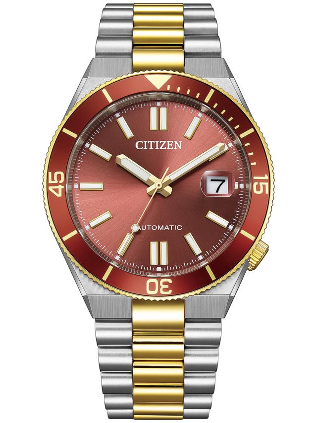 シチズンコレクション ツヨサ スポーティスタイル Shore 海岸 NJ0234-58X メンズ 腕時計 メカニカル 機械式 自動巻き レッド コンビ_1