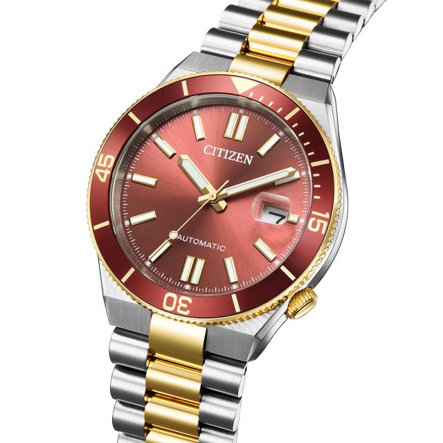 シチズンコレクション ツヨサ スポーティスタイル Shore 海岸 NJ0234-58X メンズ 腕時計 メカニカル 機械式 自動巻き レッド コンビ_5