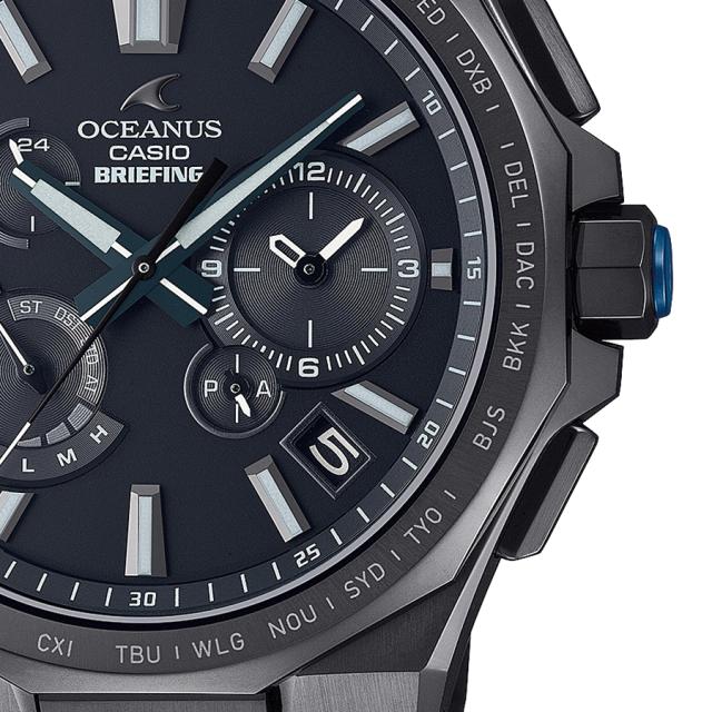 ocw-t6000br-1ajr オシアナス　ブリーフィングコラボ OCEANUS カシオ オシアナス BRIEFINGコラボ限定 腕時計 メンズ
