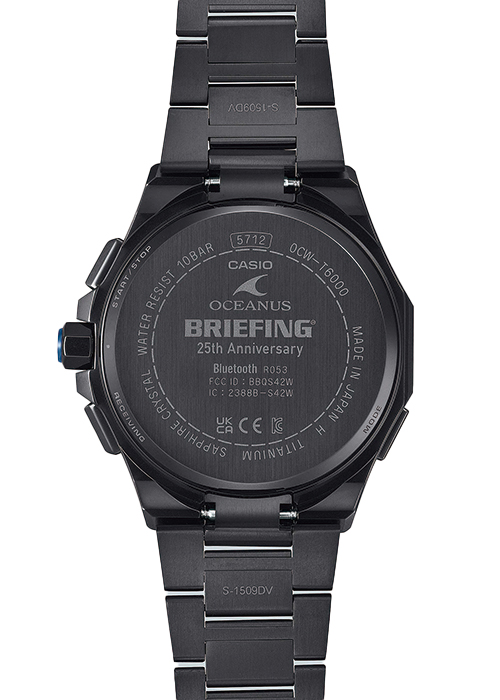 ocw-t6000br-1ajr オシアナス　ブリーフィングコラボ OCEANUS カシオ オシアナス BRIEFINGコラボ限定 腕時計 メンズ