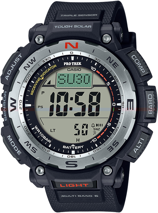 プロトレック クライマーライン PRW-3400-1JF メンズ 腕時計 電波ソーラー デジタル バイオマスプラスチック 国内正規品 カシオ_1