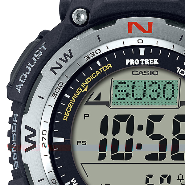 プロトレック クライマーライン PRW-3400-1JF メンズ 腕時計 電波ソーラー デジタル バイオマスプラスチック 国内正規品 カシオ_3