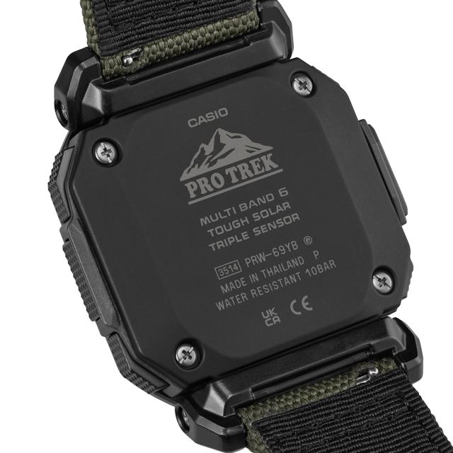 プロトレック クライマーライン PRW-69シリーズ PRW-69YB-3JF メンズ 腕時計 電波ソーラー デジタル クロスバンド 国内正規品 カシオ_6