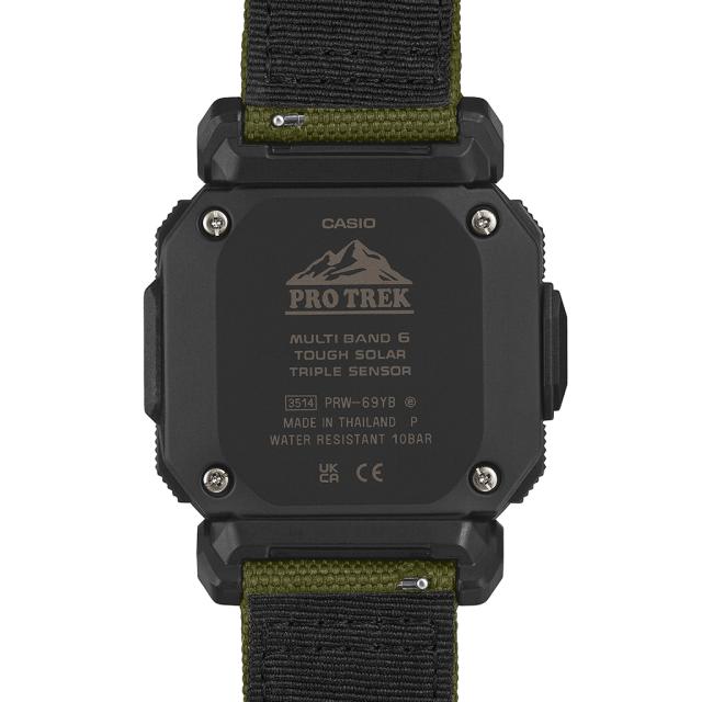 プロトレック クライマーライン PRW-69シリーズ PRW-69YB-3JF メンズ 腕時計 電波ソーラー デジタル クロスバンド 国内正規品 カシオ_8