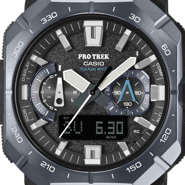 4月10日発売 プロトレック クライマーライン ヨセミテ PRW-B1000B-2JF メンズ 腕時計 電波ソーラー Bluetooth クロスバンド ブルー 国内正規品 カシオ_2
