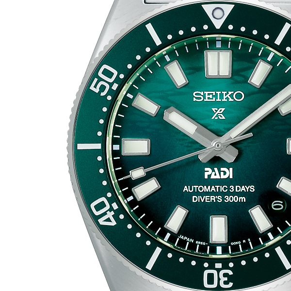 セイコー プロスペックス ダイバーズ 1965 ヘリテージ PADI スペシャルエディション SBDC205 メンズ 腕時計 機械式 グリーン コアショップ専売_3