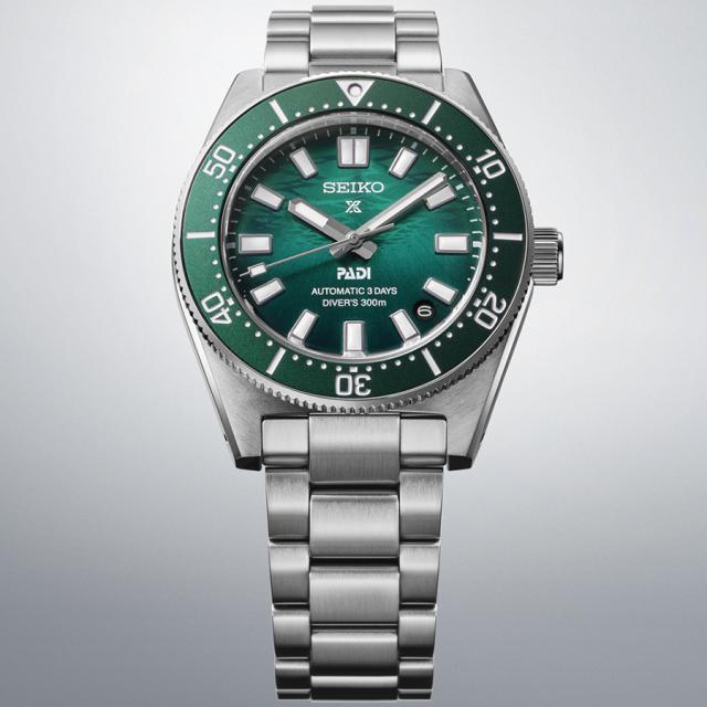 セイコー プロスペックス ダイバーズ 1965 ヘリテージ PADI スペシャルエディション SBDC205 メンズ 腕時計 機械式 グリーン コアショップ専売_8