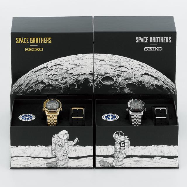 セイコー セレクション 宇宙兄弟 コラボレーション限定モデル ヒビト 南波日々人 SBJG024 メンズ 腕時計 クオーツ 電池式 デジタル ゴールド_10