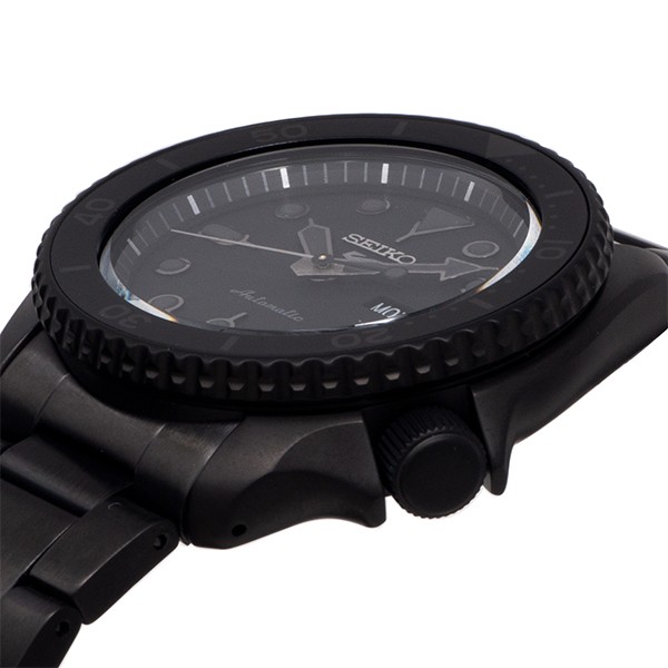 セイコー 5スポーツ ストリート 流通限定モデル SBSA075 メンズ 腕時計 メカニカル 自動巻き 機械式 メタル ブラック 日本製  ショップ専｜au PAY マーケット