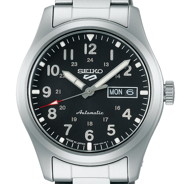 セイコー 5スポーツ FIELD SPORTS STYLE フィールドスポーツ スタイル SBSA111 メンズ 腕時計 メカニカル 自動巻き ブラック 日本製_2