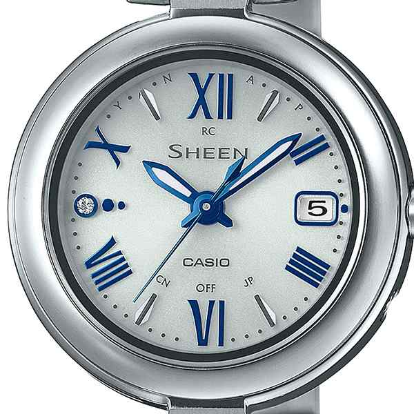 カシオ シーン チタンモデル SHW-7100TD-7AJF レディース 腕時計 電波