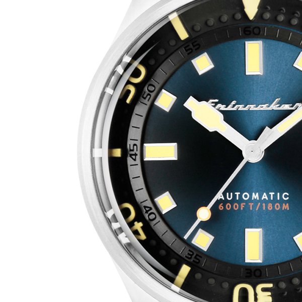 SPINNAKER スピニカー BRADNER ブラッドナー SP-5062-05 メンズ 腕時計 メカニカル 自動巻 革ベルト ブルー_3