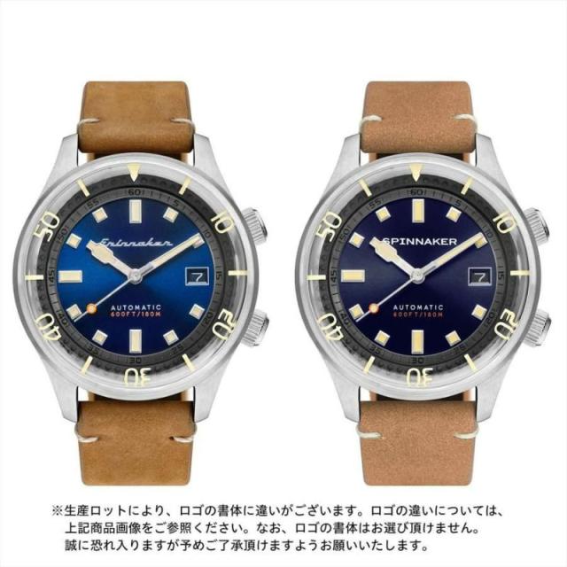 SPINNAKER スピニカー BRADNER ブラッドナー SP-5062-05 メンズ 腕時計 メカニカル 自動巻 革ベルト ブルー_8