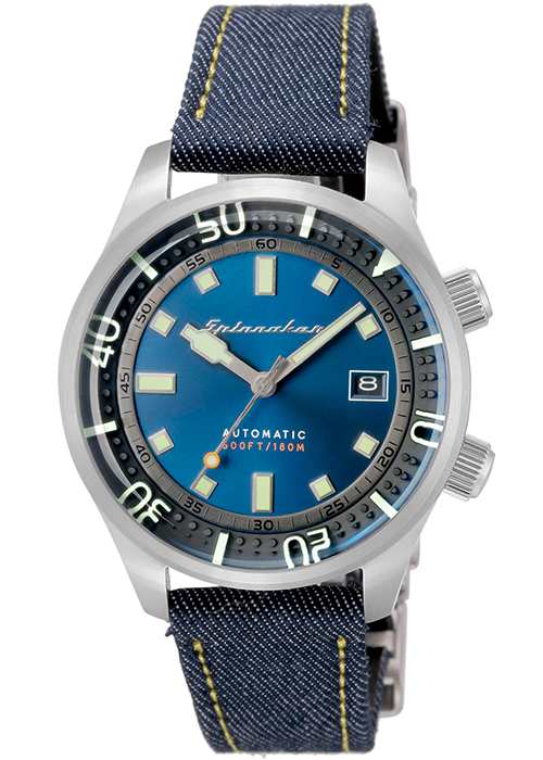 ☆セール SPINNAKER SPINNAKER スピニカー BRADNER ブラッドナー wena3 Safari Lounge SP-5062-WN-DNM  メンズ 腕時計 メカニカル 自動巻き デニムベルト 通販