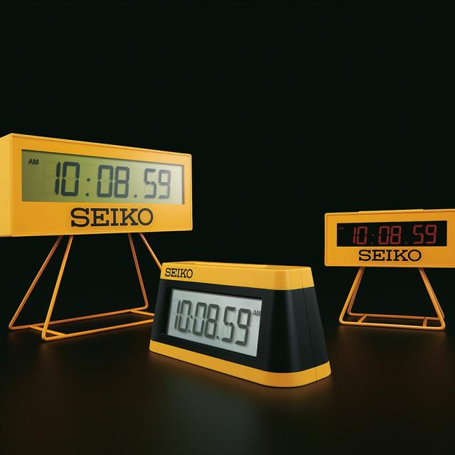 セイコー ミニスポーツタイマークロック 合成音アラーム搭載モデル