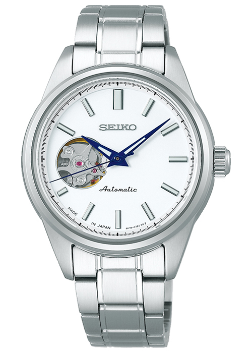 セイコー セレクション メカニカル オープンハート ペアモデル SSDE009 レディース 腕時計 機械式 ホワイト_1