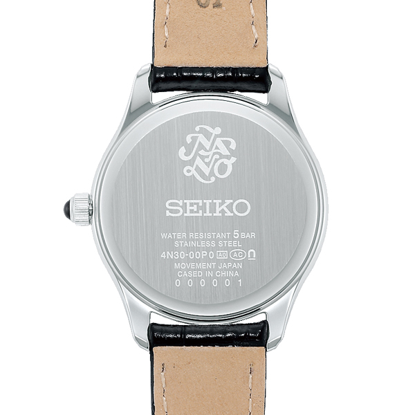 セイコー より抜き nano・universe ナノ・全ての存在 二人三脚ひな型 SSEH011 レディース ウオッチ 石英 乾電池式 革胴締め