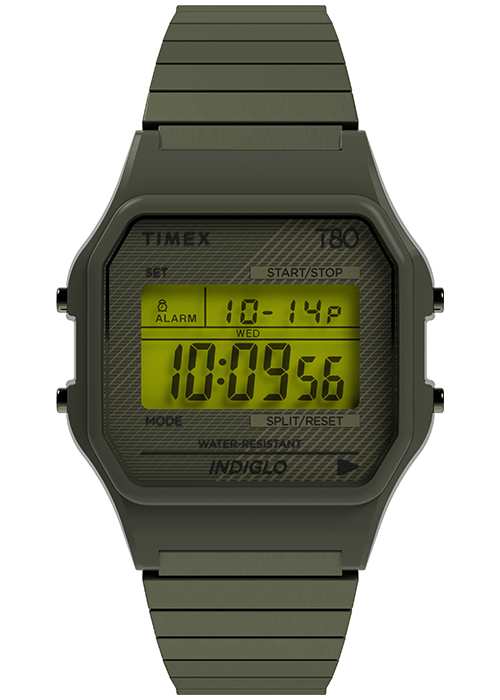 TIMEX タイメックス クラシックデジタル Timex 80 TW2U94000 メンズ レディース 腕時計 電池式 クオーツ デジタル オリーブ  T80の通販はau PAY マーケット - ザ・クロックハウス au PAY マーケット店 | au PAY マーケット－通販サイト